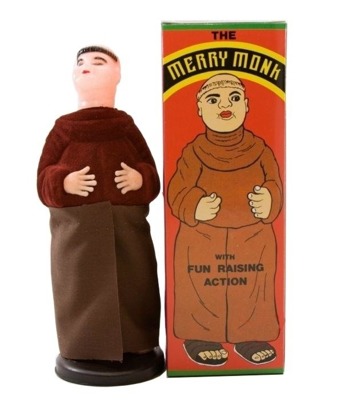 Zabawka Mnich z Wyskakującym Penisem Merry Monk