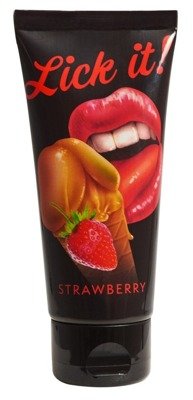 Żel Smakowy Truskawka Lick it Strawberry 100 ml