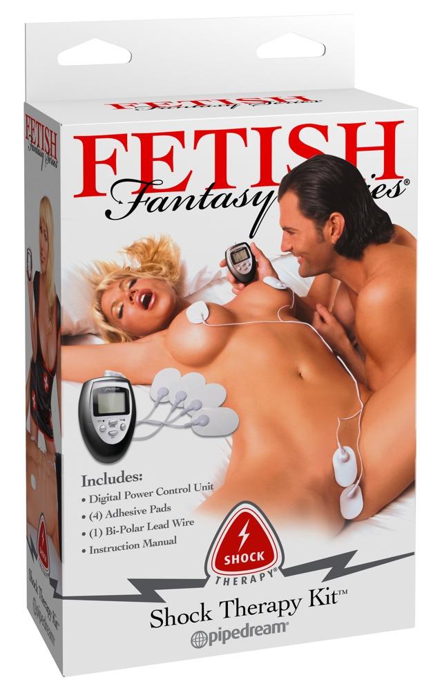 Zestaw do Stymulacji Elektrycznej - Fetish Fantasy Shock Therapy Kit