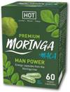 Męski Suplement Na Poprawę Libido - Premium Moringa +Maca Men Power Vegan 60 Szt.