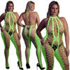 Neonowy Bodystocking Ouch! 835 Green 