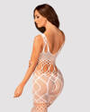 Pikantny Biały Bodystocking G330 Obsessive 