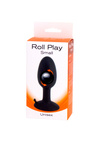 Silikonowy Mini Korek Analny - Roll Play Small